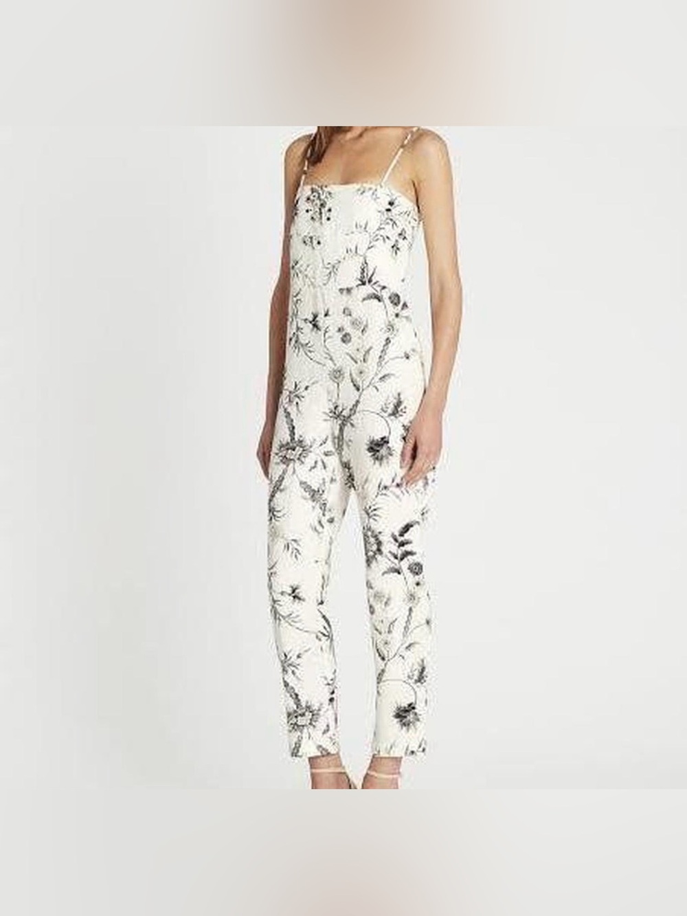 SIR THE LABEL Mariele Fleur 100% Linen Jumpsuit